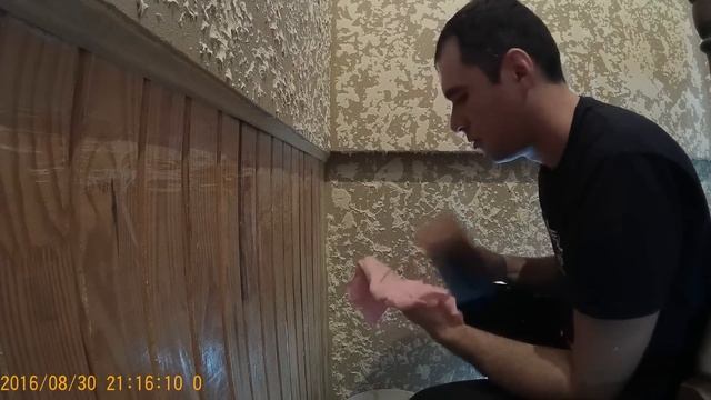 Нанесение штукатурки в стиле гротто на больших объемах. Киев. смотреть онлайн