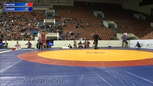 ЧР по греко-римской борьбе-2013 Хугаев - Карпов смотреть онлайн