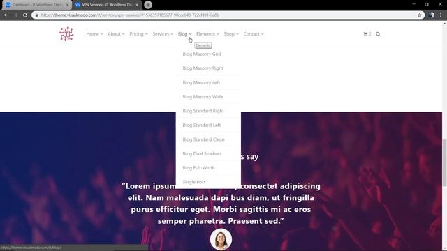 IT WordPress Theme - Tech Responsive Website Builder смотреть онлайн