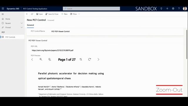 PCF PDF Viewer Control смотреть онлайн