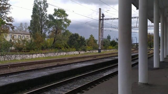 Поти Грузия ЖД вокзал/Poti Georgia railway station... смотреть онлайн