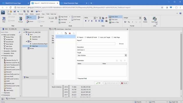 How to Pass Parameter Values to a Page Using a URL Drilldown смотреть онлайн
