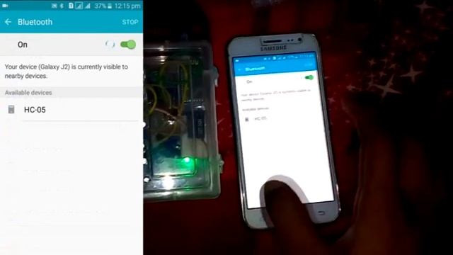 Lamps controlling by Android phone using Arduino & hc-05 Bluetooth module home automation смотреть онлайн