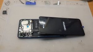 Замена дисплея на Huawei P30