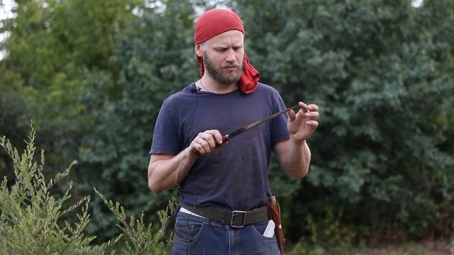 Кованый Кухонный Нож "Гастрономический" смотреть онлайн
