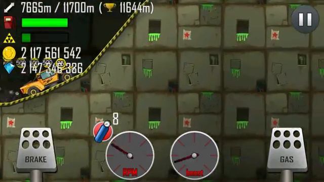 Hill Climb Racing - Trophy Truck on Nuclear Plant | 2K GamePlay смотреть онлайн