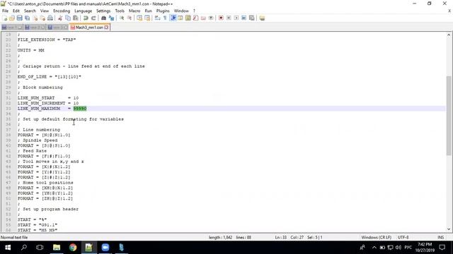 Занятие 8-03 от 27.10.2019. Курс 0001. Пост процессоры. Основы ArtCAM смотреть онлайн