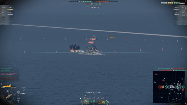 Тест Kii новый премиум линкор - Стрим - World of warships смотреть онлайн