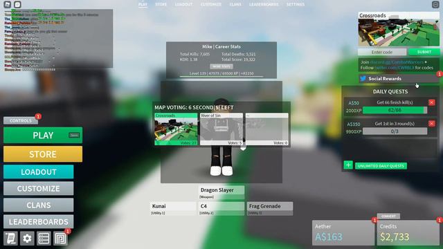 Roblox - Combat Warriors смотреть онлайн