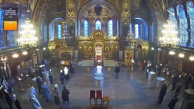 Богослужения На́вечерия Богоявления | 18.01.2022 г. смотреть онлайн