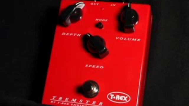 T-Rex Tremster Tremolo / Vibrato Pedal смотреть онлайн
