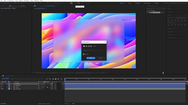 How to Create GLASSMORPHISM In After Effects | UI/UX Trends 2021 смотреть онлайн