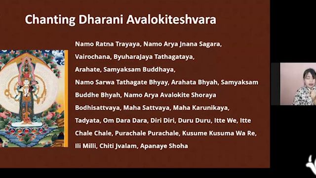 Chanting Maha Karuna Dharani - Kak Hanna | ID Buddhist Chanting - 10 September 2021 смотреть онлайн