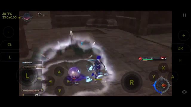 Ys IX: Monstrum Nox (Switch) on mobile android - Skyline Edge v51 emulator смотреть онлайн
