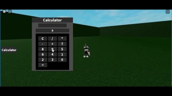 Calculator Showcase (Roblox Studio) (New UI)