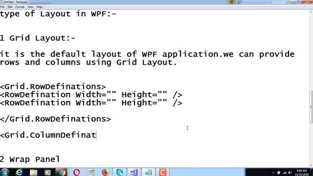 Best WPF Training In Indore || WPF Layout || GRID Layout,Dock Panel,Stack Panel,Canvas смотреть онлайн