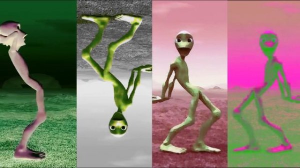 dame tu cosita dance battle in different speeds and visual effects