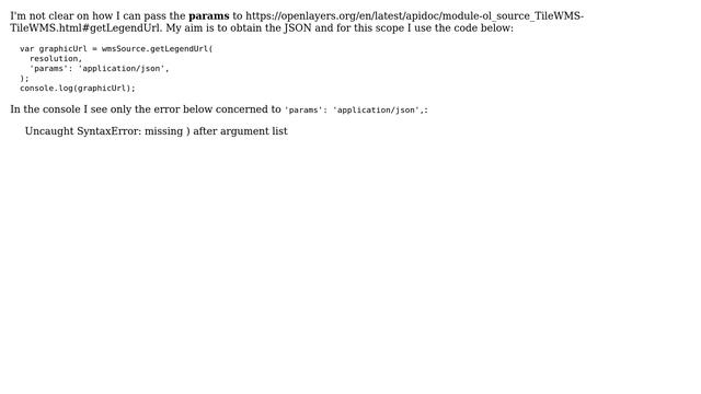 GIS: Generate a JSON instead of an image for the legend with OpenLayers смотреть онлайн