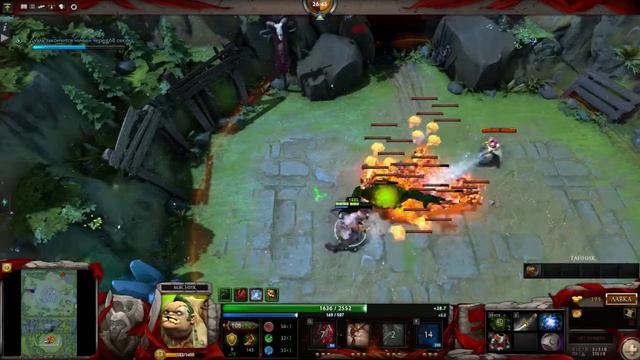 Жизнь на Арене в Dota 2 Rebor за Мясника смотреть онлайн