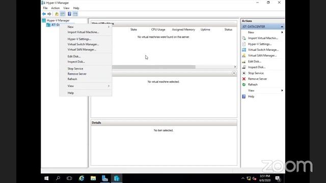 Jetking Indira Nagar | Online Classes -VILT Class| Windows Server 2016 -70 740|Topic Hyper V смотреть онлайн