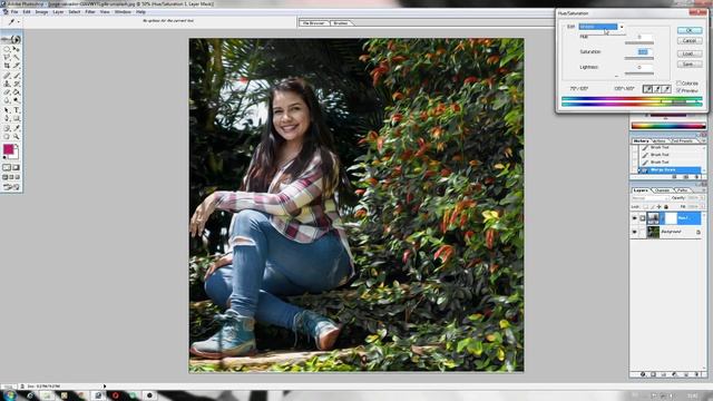 Photoshop tutorials | oil paint effect | Photoshop 7.0 editing | Photoshop 7.0 | Photoshop editing смотреть онлайн