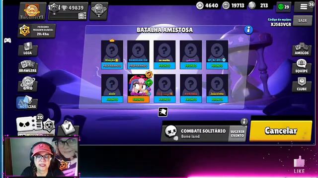 Enquanto os 100 Starr Drops não vem, VEM PRA LIVE DA TIA! SUPERCELL | BRAWL STARS | LIVE смотреть онлайн