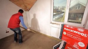 Монтаж Звукоизоляции Роквул ФЛОР БАТТС 25мм Звукоизоляция пола в квартире. Шумоизоляция rockwool