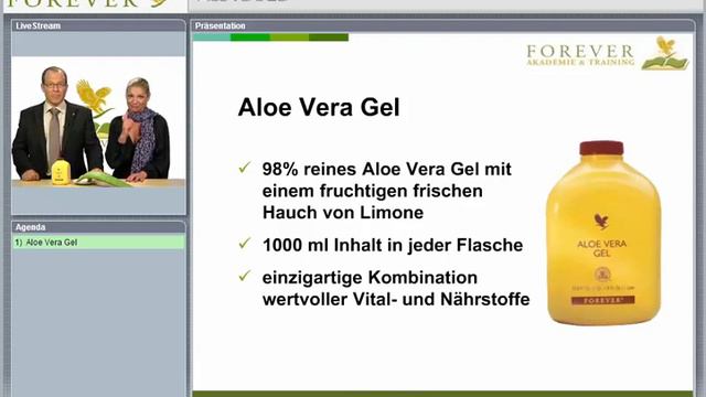 reines Aloe Vera Gel_www.FOREVER-SERVICE.de смотреть онлайн
