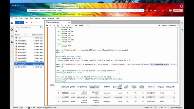 More Data Cleaning with Custom Functions (Data Cleaning Part 2) - Pandas | Python ~ Episode 7 смотреть онлайн