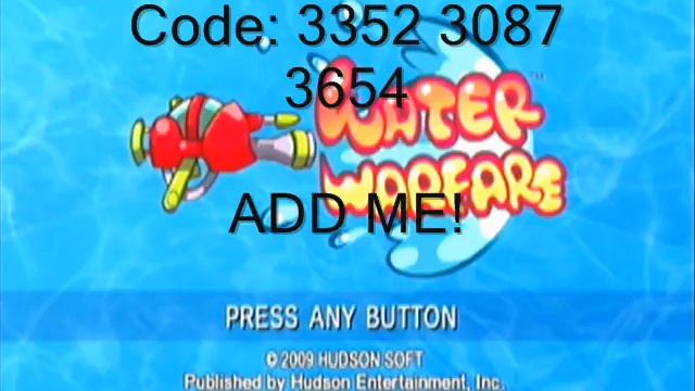 Water Warfare Friend Code Exchange смотреть онлайн
