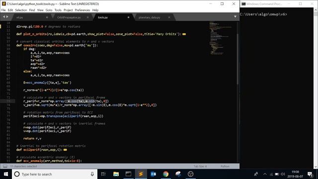 Keplerian / Classical Orbital Elements | Orbital Mechanics with Python 6 смотреть онлайн