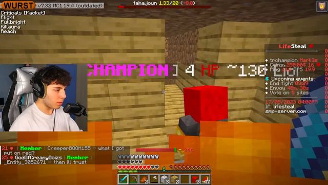 UTILIZZO le HACK nei PEGGIORI SERVER MINECRAFT.. смотреть онлайн