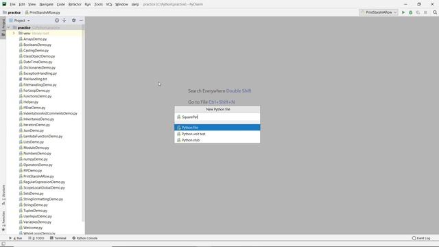 Python pattern programs | Python program to print Square pattern with *'s смотреть онлайн