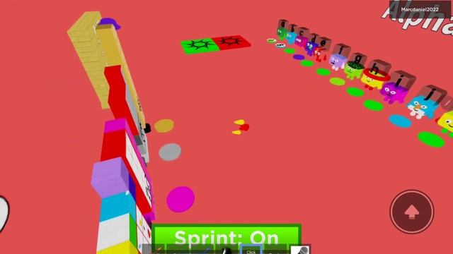 Alphablocks And Numberblocks Obby In Roblox