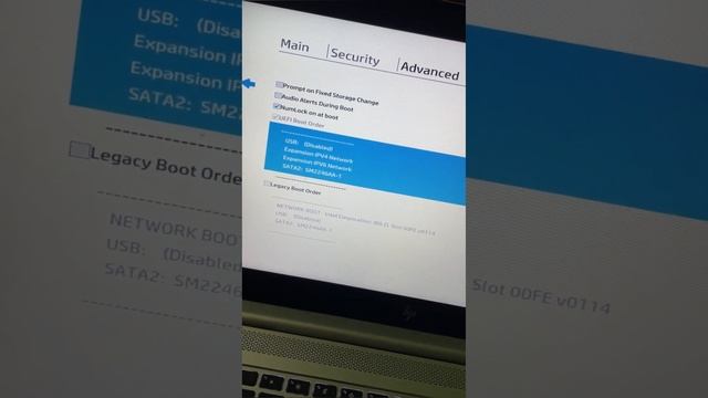 Boot device not found HP laptop ELITEBOOK 840 G3/G4/G5/G6 смотреть онлайн