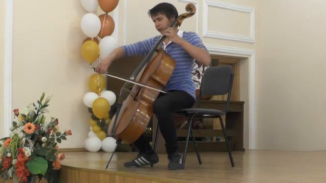 Adagio Toccata in C- dur, BWV 564 organ and cello. Alexey Davydov смотреть онлайн