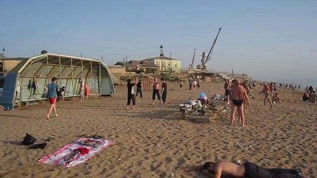 Городской пляж Махачкала смотреть онлайн
