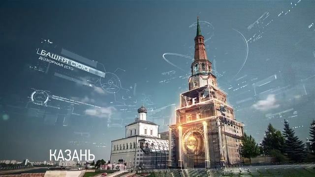 Казань - Казанский кремль (Достопримечательности России) смотреть онлайн