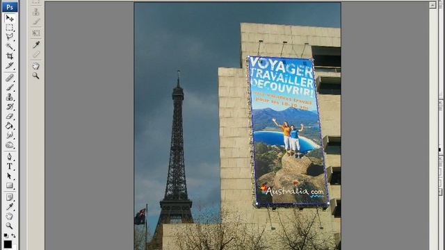 Изображения в перспективе в Adobe Photoshop. Инструмент "Vanishing Point "с смотреть онлайн