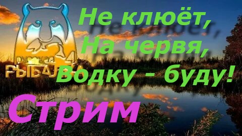 Не клюет !  На червя ! Во....ку - буду!  Russian Fishing 4    Пробный стрим!