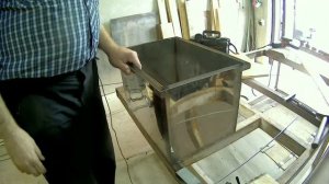 Коптильня для горячего копчения из нержавейки своими руками.