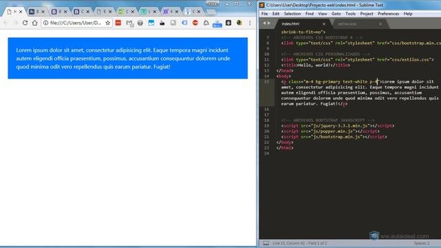 Curso de Bootstrap 4 - #44 Trabajando con Bordes en Bootstrap 4 ✅ смотреть онлайн
