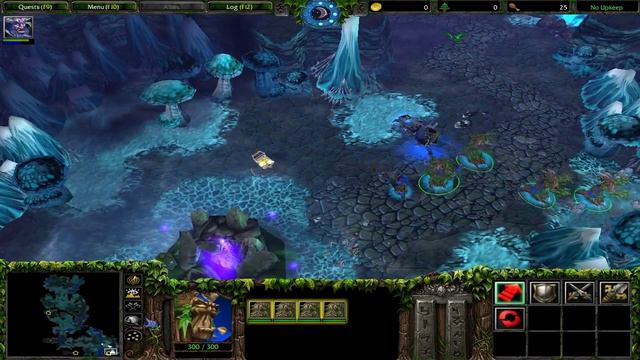 Warcraft 3 ROC - Night Elf 5 - Brothers in Blood смотреть онлайн