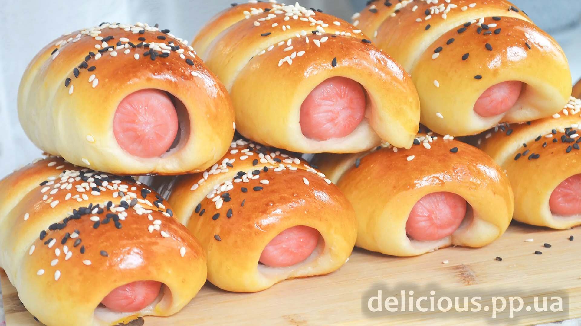 Сосиски в тесте в духовке & Готовить Легко. смотреть онлайн