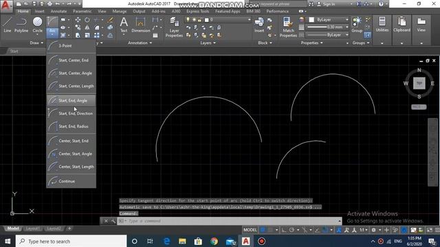 AutoCAD 14 / Arc смотреть онлайн