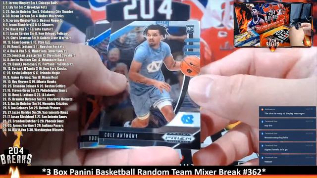 *3 Box Panini Basketball Random Team Mixer Break #362* [Jan 18 2021] смотреть онлайн