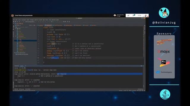 Emisión en directo de Java Users Group Bolivia смотреть онлайн