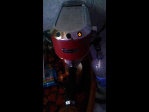 Delonghi EC680 мигает лампочка пара оранжевый цвет чистим