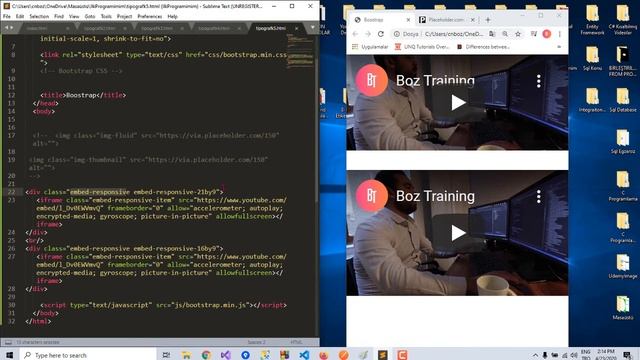 Bootstrap Responsive Image Iframe Figürler Overflow смотреть онлайн