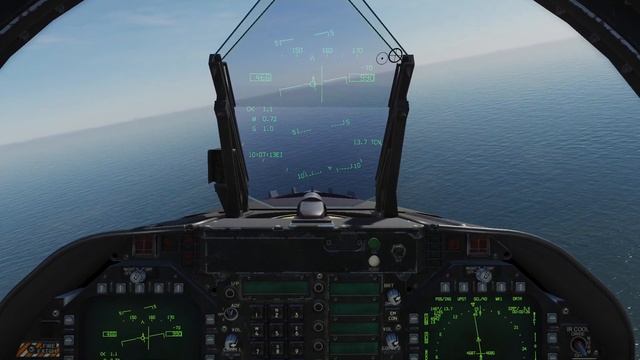 DCS World 2.5 | Supercarrier | Посадка в простых метеоусловиях на F/A-18C смотреть онлайн